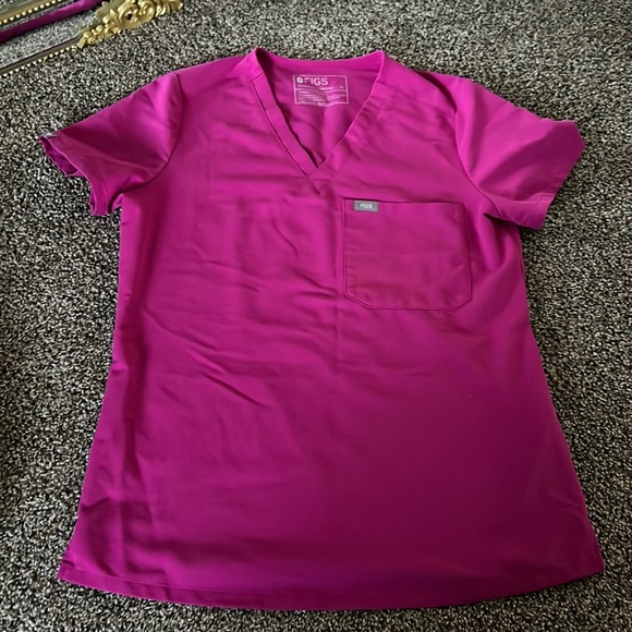 Figs Other Figs Catarina Top Raspberry Sorbet Poshmark